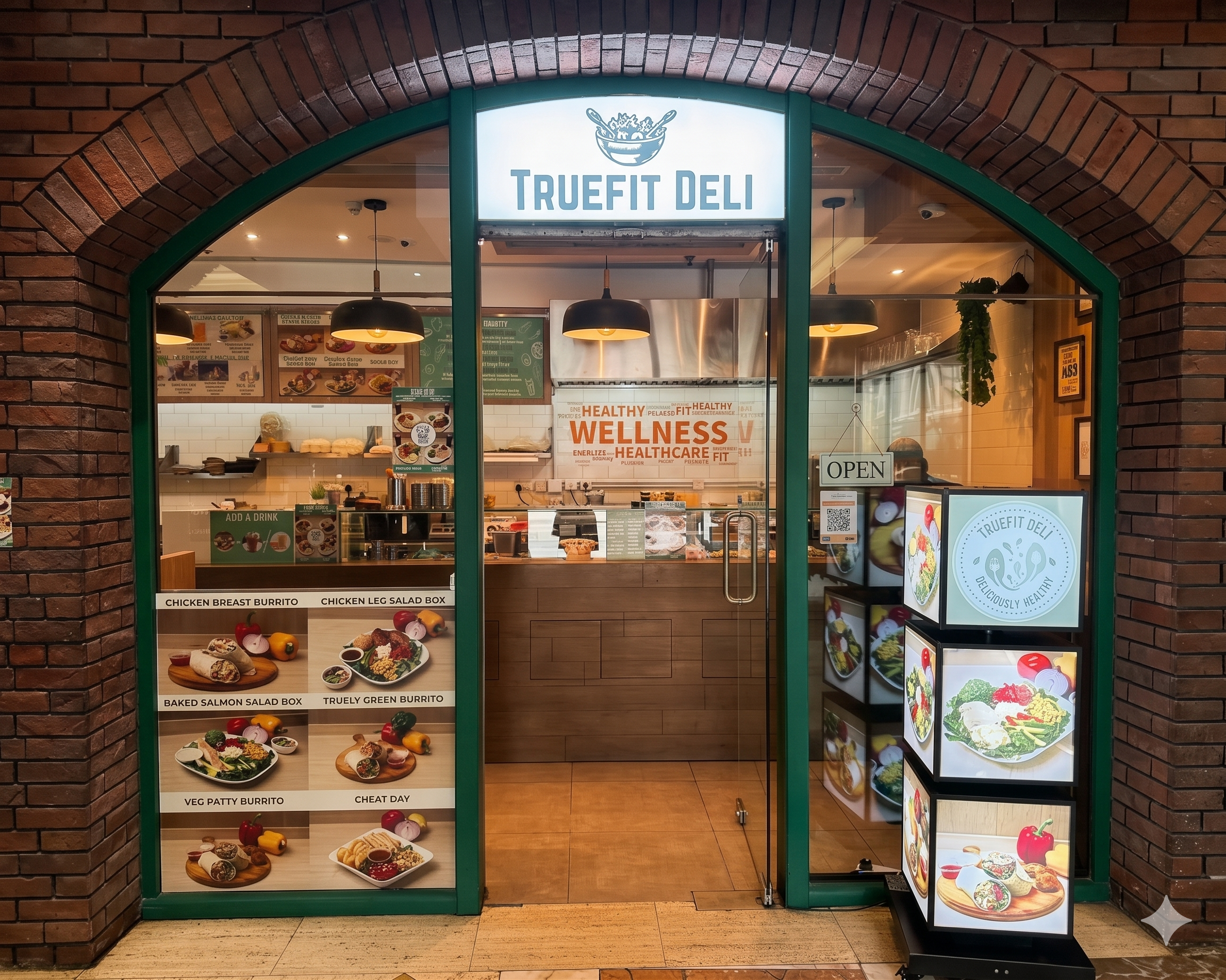 Truefit Deli Junk Catering gemini generated image slgdhsslgdhsslgd
